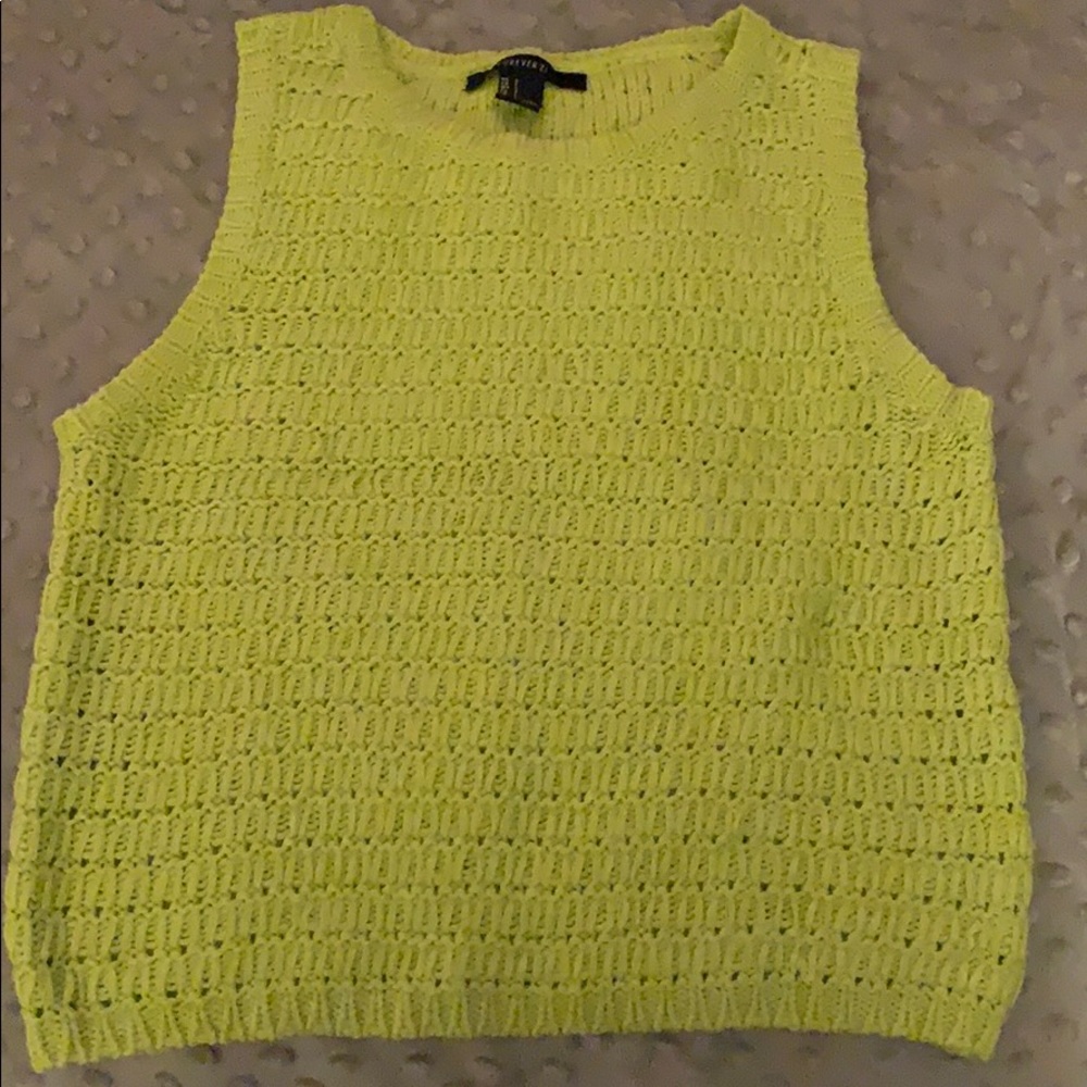 Forever 21 knit crop top